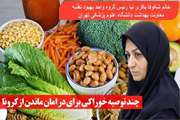 (قسمت اول) نکات تغذیه ای در خصوص کرونا توسط خانم شکوفا باقری نیا رئیس گروه  واحد بهبود تغذیه معاونت بهداشت دانشگاه علوم پزشکی تهران 