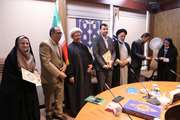 مراسم تقدیر از برگزیدگان دومین مسابقه کتابخوانی قرآنی واژه‌های آسمانی در دانشگاه علوم پزشکی تهران