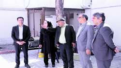 بازدید معاون بهداشت دانشگاه از دو پروژه در حال احداث و افتتاح 