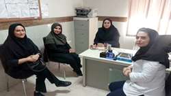 بازدید از مرکز خدمات جامع سلامت حکیم اعتماد توسط معاون فنی و رئیس گروه بهبود تغذیه جامعه معاونت بهداشت