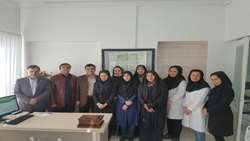 بازدید معاون بهداشت دانشگاه از مرکز خدمات جامع سلامت شهری شماره 10 و پایگاه ضمیمه آن 