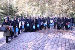 برنامه پیاده روی و ورزش بانوان شاغل در معاونت بهداشت به مناسبت هفته ملی سلامت بانوان ایران در بوستان لاله تهران