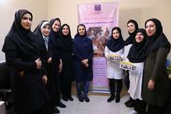 برنامه معاینات و غربالگری سلامت بانوان به مناسبت هفته ملی سلامت بانوان ایران در معاونت بهداشت
