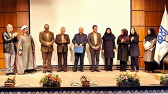 برگزاری مراسم تودیع دکتر علیرضا عباسی و معارفه دکتر اعظم احدپور خانقاه با حضور معاون بهداشت دانشگاه 