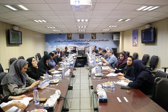 برگزاری جلسه کارگروه تولید رسانه در زمان اضطرار و بحران در دانشگاه علوم پزشکی تهران 