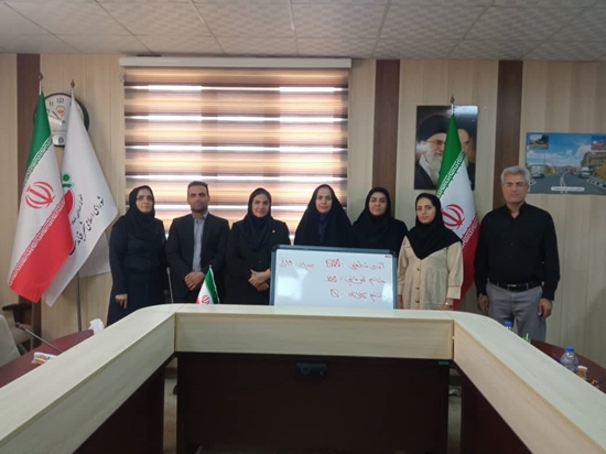 برگزاری جلسه انتخاب رئیس خانه مشارکت مرکز قیام دشت شهرستان ری در معاونت بهداشت 