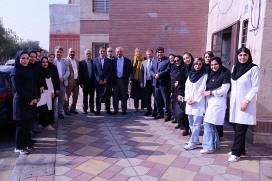 بازدید متخصصان Who سازمان جهانی بهداشت از روند ارایه خدمات سلامت روانی اجتماعی در مراکز (سراج) منطقه ۱۰ و ۱۷ تهران 