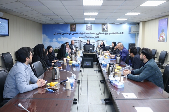 برگزاری سومین کمیته ایمنی فاضلاب استان تهران در معاونت بهداشت 