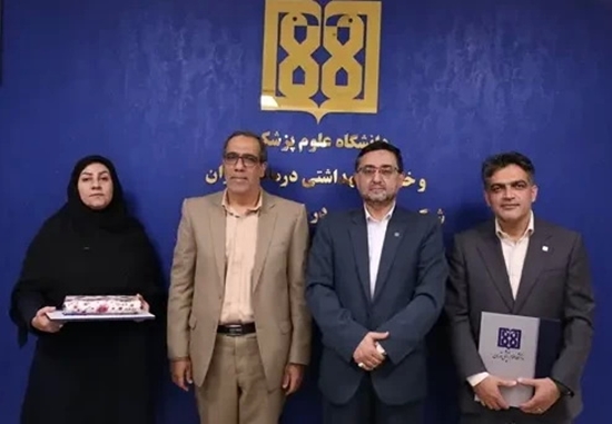 برگزاری مراسم تکریم و معارفه سرپرست جدید شبکه بهداشت و درمان شهرستان ری   