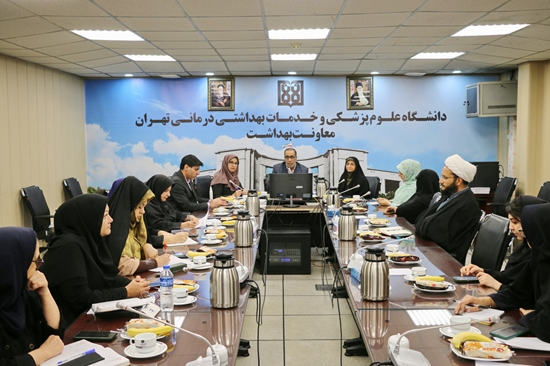 برگزاری اولین جلسه کارگروه ارتقای فرهنگ سلامت استان تهران، به ریاست معاون بهداشت دانشگاه علوم پزشکی تهران در معاونت بهداشت 