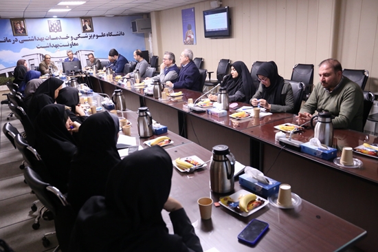 با حضور معاون بهداشت، جلسه هماهنگی اعضای سامانه فرماندهی حادثه ستاد معاونت بهداشت 