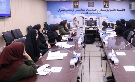 برگزاری کمیته علمی و فنی تولید رسانه معاونت بهداشت  