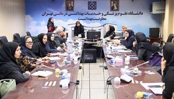 نشست اعضای دبیرخانه امنیت غذایی(ساغ) دانشگاه با اعضای خانه‌های مشارکت مردم در سلامت
