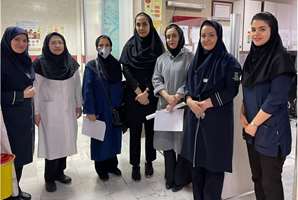 ارزیابی مجدد کارشناسان شیر مادر معاونت‌های بهداشت و درمان دانشگاه علوم پزشکی تهران از بیمارستان بهارلو در راستای حفظ لوح دوستدار کودک