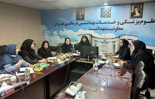 برگزاری جلسه هم اندیشی در مورد نماگرهای سلامت کودکان و نوزادان دانشگاه‎های علوم پزشکی استان تهران در معاونت بهداشت
