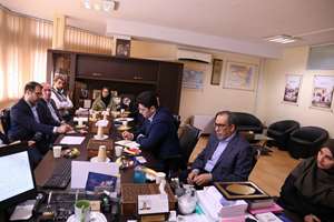 برگزاری جلسه هم‌اندیشی بررسی وضعیت بهداشتی مجتمع پردازش و دفع پسماند آرادکوه در معاونت بهداشت