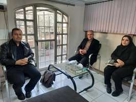 بازدید نماینده مرکز سلامت محیط و کار وزارت بهداشت از نحوه اجرای برنامه‌های واحد بهداشت محیط مرکز بهداشت جنوب دانشگاه علوم پزشکی تهران در جنگ رمضان