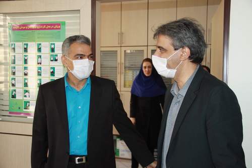 بازدید معاون بهداشت دانشگاه از مرکز بهداشت جنوب تهران 
