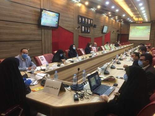 جلسه کارگروه ایمنی و سلامت مدارس آموزش‌ وپرورش شهرستان‌های استان تهران 