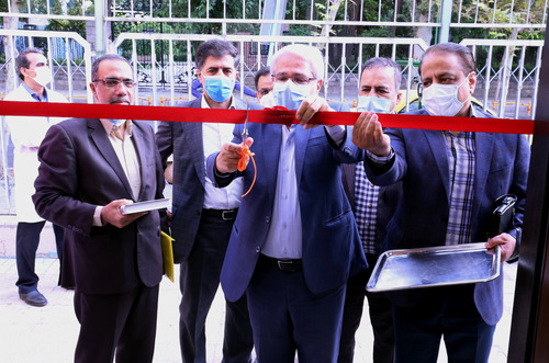 افتتاح آزمایشگاه جامع بهداشت محیط و حرفه‌ای معاونت بهداشت با حضور رئیس دانشگاه علوم پزشکی تهران 