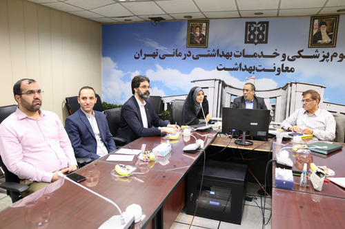 نشست رئیس دانشکده توانبخشی با معاون بهداشت دانشگاه علوم پزشکی تهران 