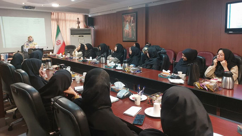 برگزاری کارگاه مراقبت تکامل کودکان برای گروه هدف؛ مراقبین سلامت مرکز بهداشت جنوب تهران 