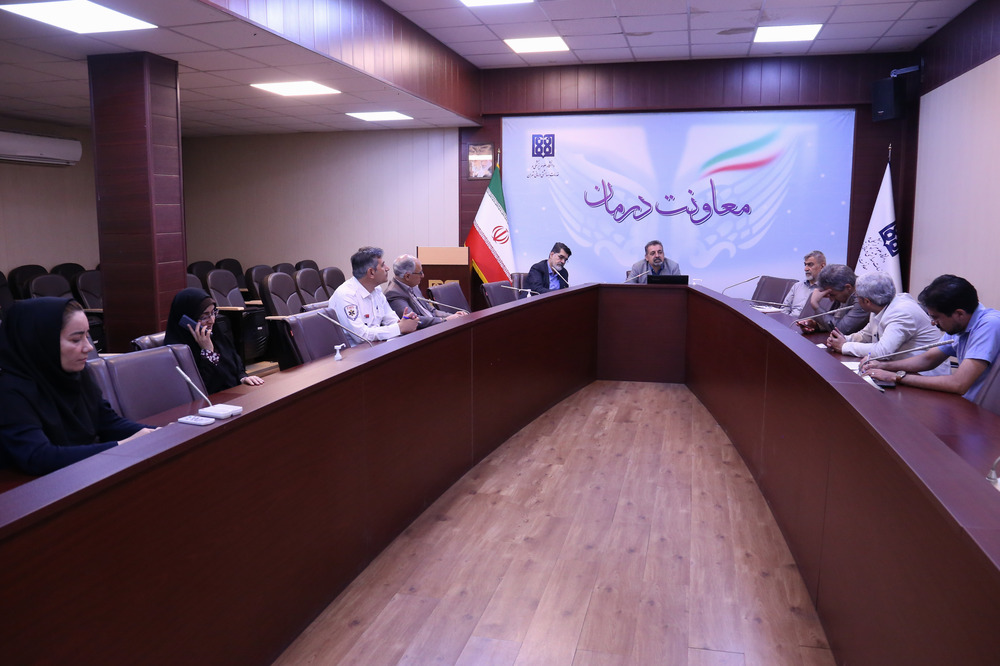 برگزاری نهمین جلسه شورای هماهنگی بخش سلامت (شهاب) در معاونت بهداشت دانشگاه علوم پزشکی تهران 
