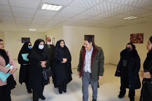 با زدید و ارزیابی کارشناسان معاونت بهداشت دانشگاه علوم پزشکی تهران و شبکه بهداشت و درمان شهرستان ری از وضعیت بهداشتی ندامتگاه  
