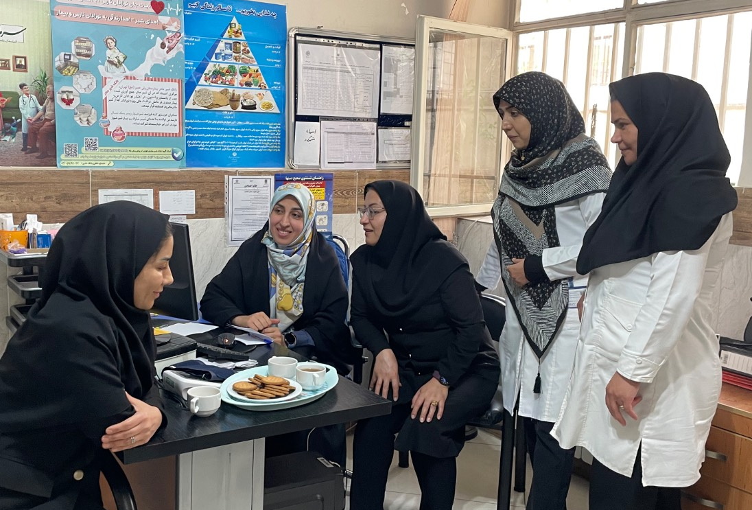 بازدید کارشناسان گروه سلامت نوجوانان جوانان و مدارس ستاد معاونت بهداشت از واحد سلامت نوجوانان، جوانان و مدارس شبکه بهداشت و درمان شهرستان ری و اسلامشهر