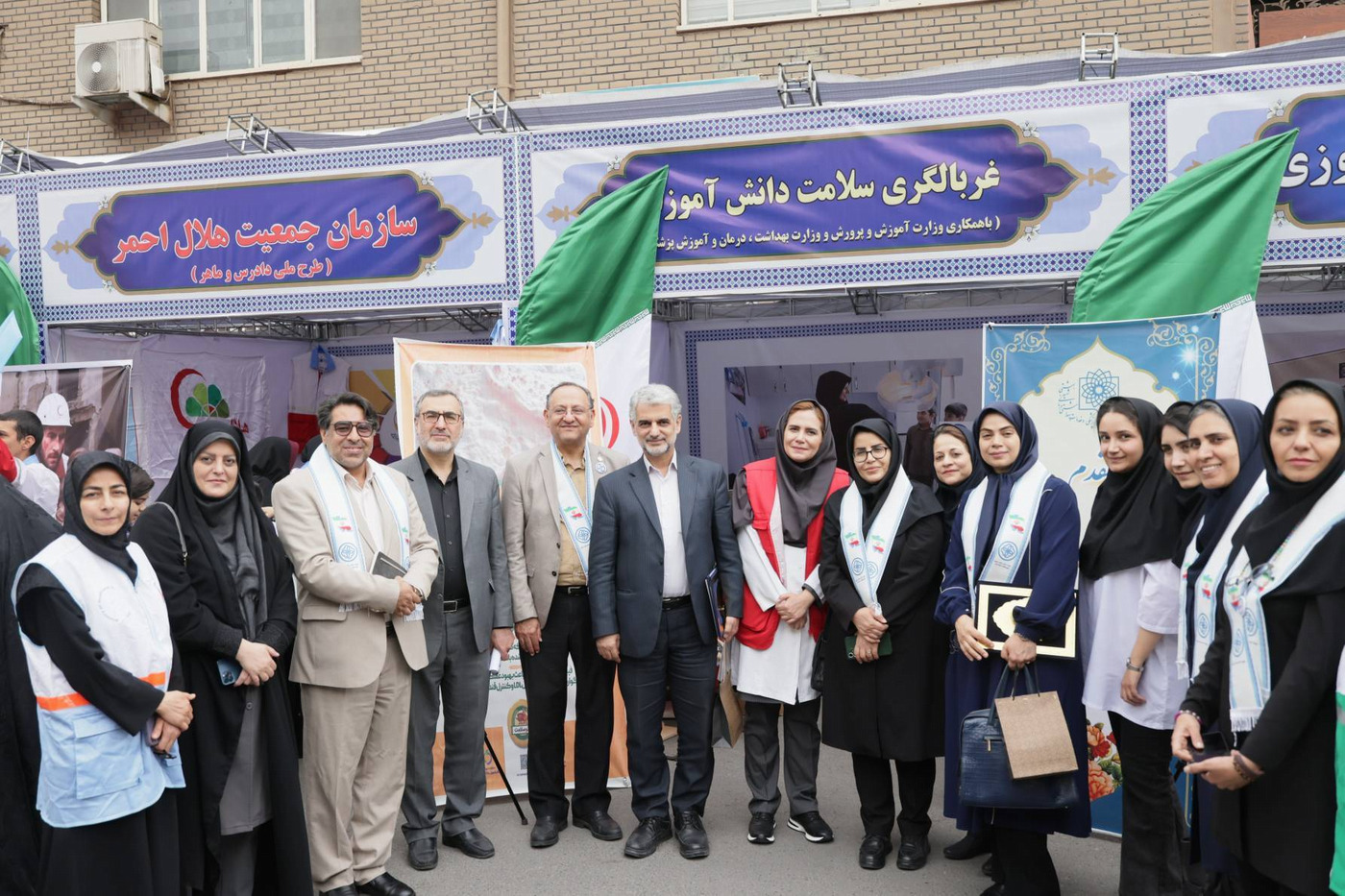 افتتاحیه نمادین هفته ملی سلامت در اداره کل آموزش و پرورش شهرستان‌های استان تهران